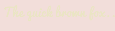 Image with Font Color EAE5C4 and Background Color F2DEDA